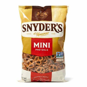 Snyder's of Hanover PretzelsBuy 1 Get 1 FREEFree item of equal or lesser price.
Or Nibblers, 16-oz bag; or Late July Snacks Tortilla Chips, 6 or 7.5-oz bag