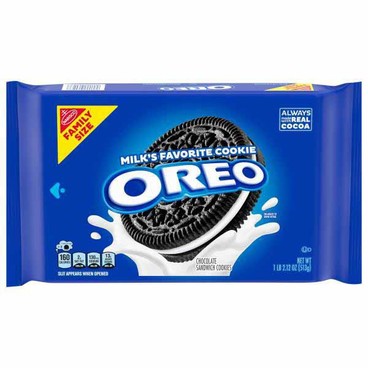 Nabisco Family Size Oreo or Chips Ahoy! CookiesBuy 1 Get 1 FREEFree item of equal or lesser price.
Or Nutter Butter; or Nabisco Crackers, 8 to 24-oz pkg.
(Family Size Only)