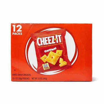 Cheez-It Baked Snack CrackersBuy 1 Get 1 FREEFree item of equal or lesser price.
Or Snack Mix; or Kellogg's Gripz, or Graham Snacks or Cracker Sticks, 12-pk. 9 to 12.7-oz box