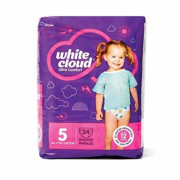White Cloud DiapersBuy 1 Get 1 FREEFree item of equal or lesser price.
20 to 37-ct. bag