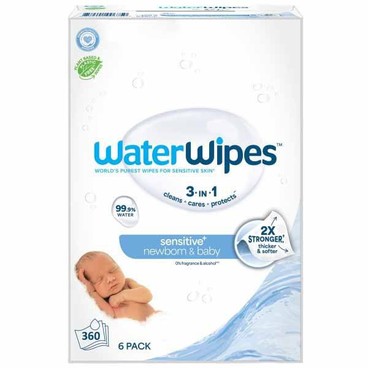 Water Wipes Sensitive Newborn & BabyBuy 1 Get 1 FREEFree item of equal or lesser price.
4-pk. 360-ct. box