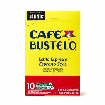 Caf&eacute; Bustelo K-Cup CoffeeBuy 1 Get 1 FREEFree item of equal or lesser price.
10 or 12-ct. box or Ground Coffee, 11-oz bag