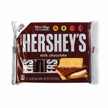 Hershey's Chocolate Candy BarsBuy 1 Get 1 FREEFree item of equal or lesser price.
Or Reese's Peanut Butter Cups or Big Cup, or Kit Kat, 6-ct. pkg.