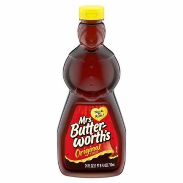 Mrs. Butterworth's SyrupBuy 1 Get 1 FREEFree item of equal or lesser price.
Or Log Cabin, 24-oz bot.