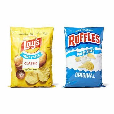 Frito Lay Party Size SnacksBuy 1 Get 1 FREEFree item of equal or lesser price.
8.25 to 17-oz pkg.; or Tostitos or Lay's Dip, 15 or 15.75-oz jar
