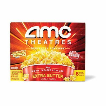 AMC Theatres Microwave PopcornBuy 1 Get 1 FREEFree item of equal or lesser price.
Perfectly Popcorn, 6-ct. box