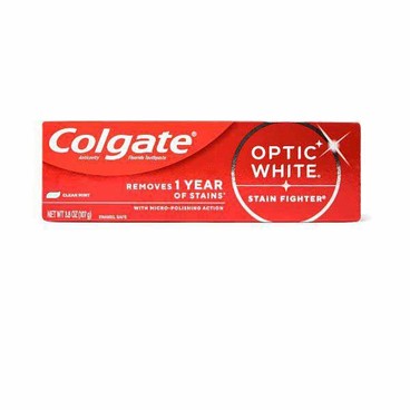 Colgate Optic White Stain Fighter ToothpasteBuy 1 Get 1 FREEFree item of equal or lesser price.
3.8-oz or Total, 3.3-oz box