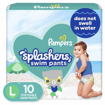 Pampers Splashers Swim PantsBuy 1 Get 1 FREEFree item of equal or lesser price.
10 to 12-ct. pkg.