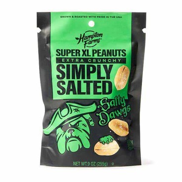 Hampton Farms Extra Crunchy PeanutsBuy 1 Get 1 FREEFree item of equal or lesser price.
Simply Salted or Kracked Pepper; or Sweet Honey Roasted Peanuts, 9-oz pkg.