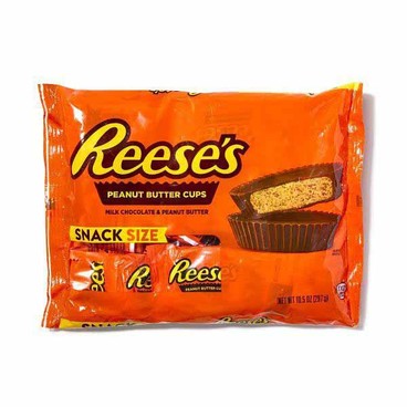 Reese's, Hershey's, or Payday CandyBuy 1 Get 1 FREEFree item of equal or lesser price.
Or Kit Kat, Almond Joy, Crunch, Butterfinger, Baby Ruth, 100 Grand, or Kinder Bueno, 6.8 to 11.3-oz bag