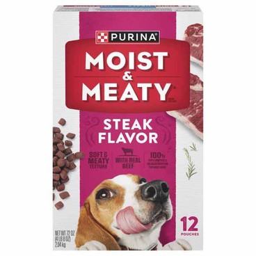 Purina Moist & Meaty Dog FoodBuy 1 Get 1 FREEFree item of equal or lesser price.
72-oz box