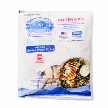 Springer Mountain Farms Chicken Breast StripsBuy 1 Get 1 FREEFree item of equal or lesser price.
Fully Cooked, 8-oz pkg.