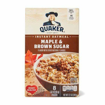Quaker Instant OatmealBuy 1 Get 1 FREEFree item of equal or lesser price.
8.4 to 13.1-oz; or Grits, 9.8-oz box