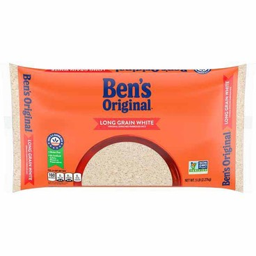 Ben's Original Long Grain White RiceBuy 1 Get 1 FREEFree item of equal or lesser price.
Original, Enriched, Parboiled, 5-lb bag