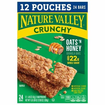 Nature Valley Crunchy Granola BarsBuy 1 Get 1 FREEFree item of equal or lesser price.
17.88-oz box