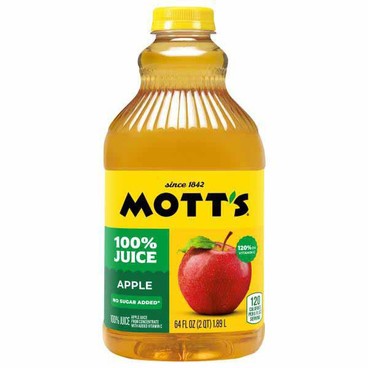 Mott's JuiceBuy 1 Get 1 FREEFree item of equal or lesser price.
Or Juice Blend, 64-oz bot.; or Applesauce, 4-pk. 3.2-oz pouch or 6-pk. 3.9 or 4-oz cup