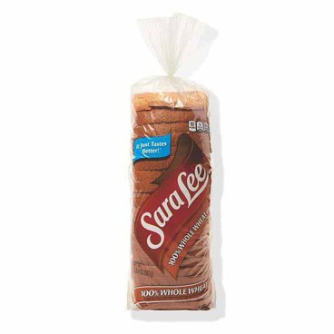 Sara Lee BreadBuy 1 Get 1 FREEFree item of equal or lesser price.
100% Whole Wheat, 20-oz loaf