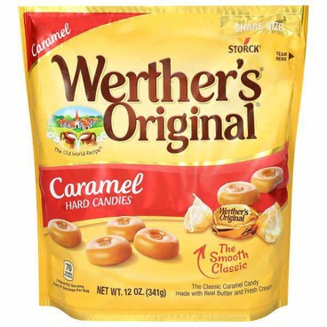 Werther's Original Caramel CandiesBuy 1 Get 1 FREEFree item of equal or lesser price.
Or Riesen, 2.75 to 12-oz; or Caramel Popcorn, 5.29-oz bag