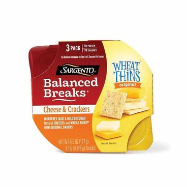 Sargento Balanced Breaks SnackBuy 1 Get 1 FREEFree item of equal or lesser price.
4 or 4.5-oz pkg.