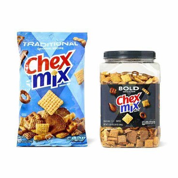 Chex Mix Snack MixBuy 1 Get 1 FREEFree item of equal or lesser price.
Or Bugles or Gardetto's, 7.5 to 8.6-oz bag or 18 or 20-oz tub