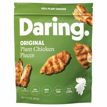 Daring. Plant Chicken PiecesBuy 1 Get 1 FREEFree item of equal or lesser price.
Or Steak Bites, 7.5 or 8-oz bag