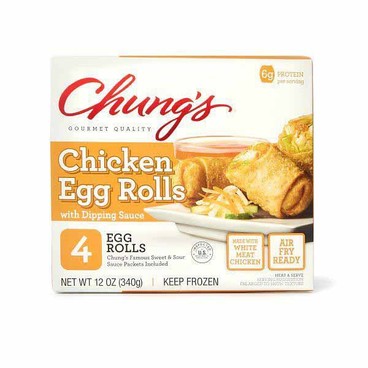 Chung's Gourmet Quality Egg RollsBuy 1 Get 1 FREEFree item of equal or lesser price.
Or Spring Rolls, 10 or 12-oz box