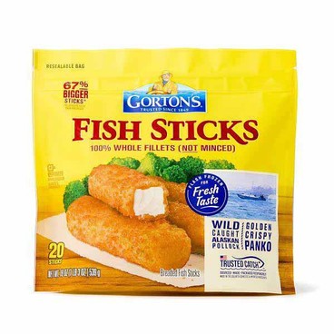 Gorton's Fish SticksBuy 1 Get 1 FREEFree item of equal or lesser price.
Or Fillets, Portions, or Taco Tenders, 16.2 to 24.5-oz pkg.