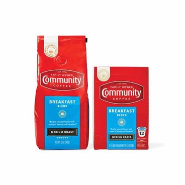 Community Coffee K-Cup CoffeeBuy 1 Get 1 FREEFree item of equal or lesser price.
10-ct. box or Ground, 12-oz bag