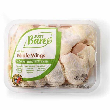 Just Bare Chicken WingsBuy 1 Get 1 FREEFree item of equal or lesser price.
22-oz pkg.