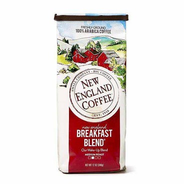 New England Coffee Ground CoffeeBuy 1 Get 1 FREEFree item of equal or lesser price. 
9 to 12-oz bag or Pods, 10 or 12-ct. box