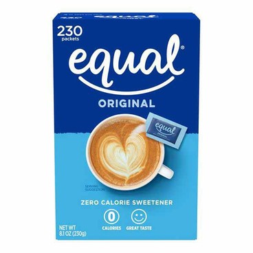 Equal Sweetener PacketsBuy 1 Get 1 FREEFree item of equal or lesser price.
230-ct. box; or Swerve Sweetener: Confectioners or Brown Sugar Replacement, 12-oz pkg.
