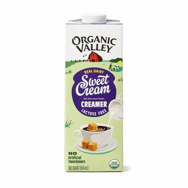 Organic Valley Coffee CreamerBuy 1 Get 1 FREEFree item of equal or lesser price.
Lactose Free, Sweet Cream, 32-oz ctn.