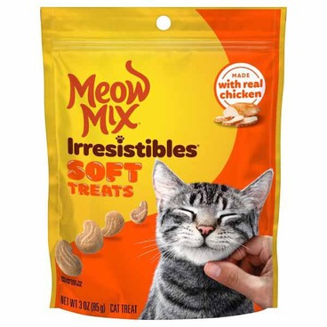 Meow Mix Cat TreatsBuy 1 Get 1 FREEFree item of equal or lesser price.
2.7 or 3-oz; or Greenies Feline Smart Puree, 1.97-oz pkg.