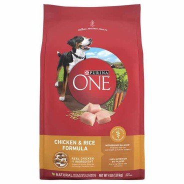 Purina One Dog FoodBuy 1 Get 1 FREEFree item of equal or lesser price.
4-lb bag