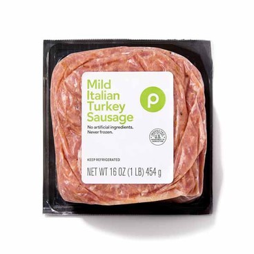 Publix Mild Italian Turkey Sausage, BulkBuy 1 Get 1 FREEFree item of equal or lesser price. 
16-oz pkg.