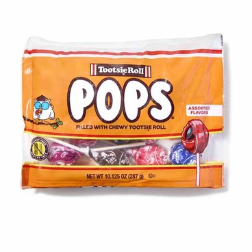 Tootsie Roll PopsBuy 1 Get 1 FREEFree item of equal or lesser price.
Or Midgees or Fruit Chews, or Charms Blow Pop Juniors or Dubble Bubble Bubble Gum, 10.125 to 16-oz bag