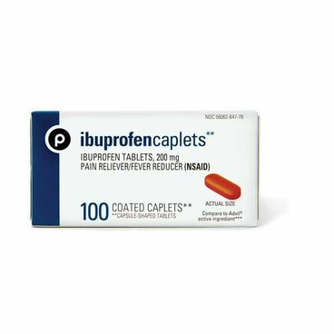 Publix Ibuprofen Pain Reliever Fever ReducerBuy 1 Get 1 FREEFree item of equal or lesser price.
Or Coated IB Pain Reliever Caplets or Pain Reliever Tablets, 100-ct. pkg.