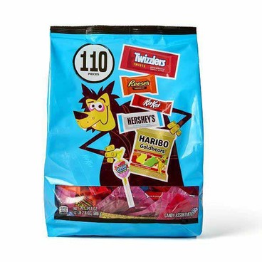 Hershey's Halloween CandiesBuy 1 Get 1 FREEFree item of equal or lesser price.
34.12 to 39.72-oz; or Party Size: Hershey's, York, Reese's, or Reese's/Kit Kat, 24.8 to 30-oz bag
(In Select Stores, While Quantities Available)