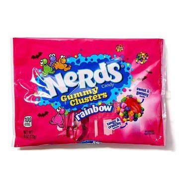 Nerds Halloween CandyBuy 1 Get 1 FREEFree item of equal or lesser price.
Or Sweetarts Ropes, Laffy Taffy, or Trolli Minis Treat Packs, 6 to 12-oz bag 
(While Quantities Available)