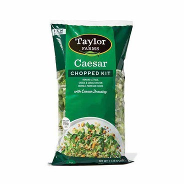 Taylor Farms Chopped Salads KitBuy 1 Get 1 FREEFree item of equal or lesser price.
Caesar, Sweet Kale, Mediterranean Crunch, Everything, Guacamole Crunch, or Mexican Street Corn, 11 to 12-oz pkg.