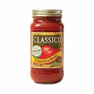 Classico Pasta SauceBuy 1 Get 1 FREEFree item of equal or lesser price.
Or Pizza Sauce or Traditional Basil Pesto,8.1 to 24-oz jar