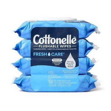 Cottonelle WipesBuy 1 Get 1 FREEFree item of equal or lesser price.
Flushable, 168-ct. pkg.
