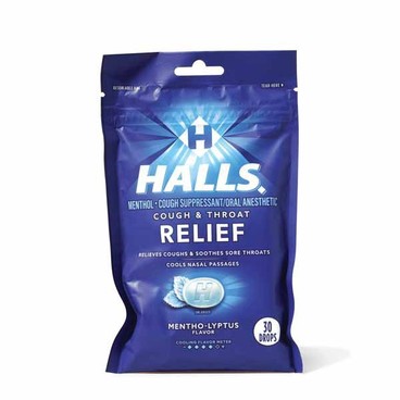 Halls Menthol Cough Suppressant DropsBuy 1 Get 1 FREEFree item of equal or lesser price.
Or Breezers Throat Drops, 25 or 30-ct. bag