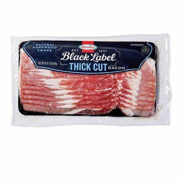 Hormel Black Label BaconBuy 1 Get 1 FREEFree item of equal or lesser price.
12 or 16-oz pkg.; or Fully Cooked, Ready-to-Serve, 2.52-oz pkg.