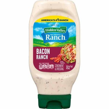 Hidden Valley Ranch DressingBuy 1 Get 1 FREEFree item of equal or lesser price.
Or Farmhouse Originals Southwest Chipotle Dressing & Dip, 12 or 16-oz bot.
(Excluding Cups)