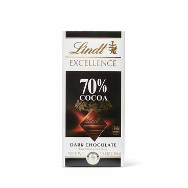 Lindt Excellence Extra Fine ChocolateBuy 1 Get 1 FREEFree item of equal or lesser price.
70% Cocoa, Smooth, Dark, 3.5-oz bar