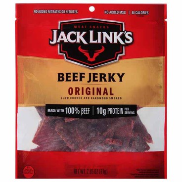 Jack Link's Beef JerkyBuy 1 Get 1 FREEFree item of equal or lesser price.
2.85-oz pkg.