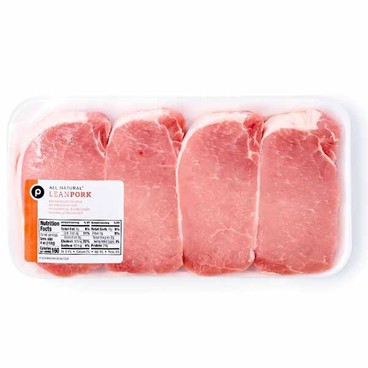 Publix Lean Pork Loin Boneless ChopsBuy 1 Get 1 FREEFree item of equal or lesser price.
Or Roast; or Center-Cut Lean Boneless Pork Loin Whole Merchandised Pack