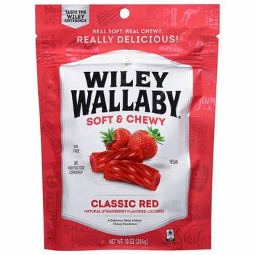Wiley Wallaby LicoriceBuy 1 Get 1 FREEFree item of equal or lesser price.
Soft & Chewy, 10-oz; or Twizzlers Candy, 14 or 16-oz bag