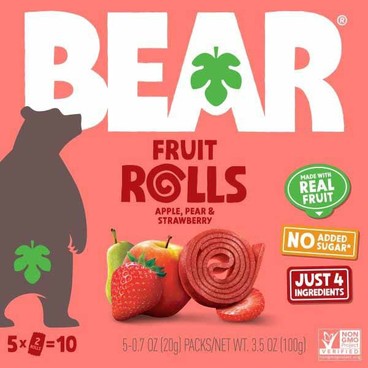 Bear Fruit RollsBuy 1 Get 1 FREEFree item of equal or lesser price.
5-ct. box or Fruit Bites, 3.5-oz box